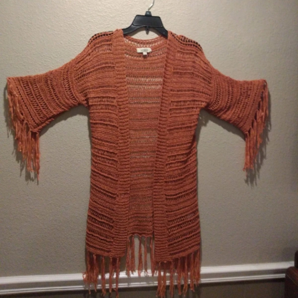 UMGEE crochet rusty cardigan s/m